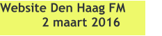 Website Den Haag FM 2 maart 2016